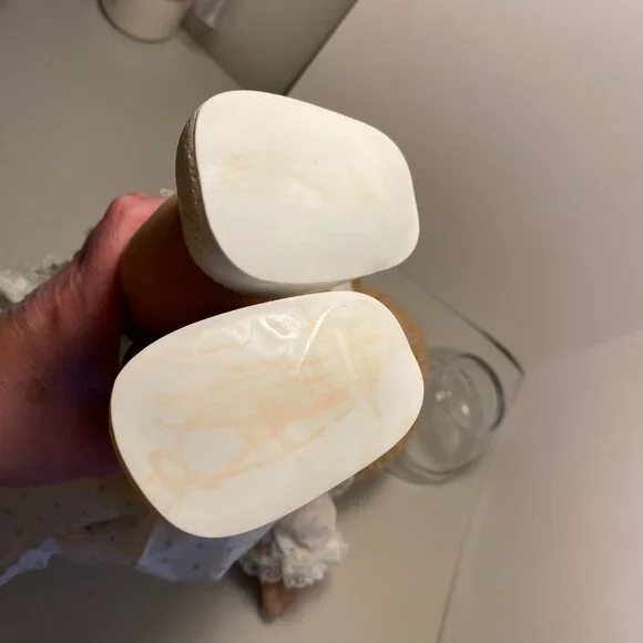 1983 Cabbage Patch Kids Doll Green Eyes Short Curly Blonde Hair CPK Outfit+Shoes - Picture 8 of 15